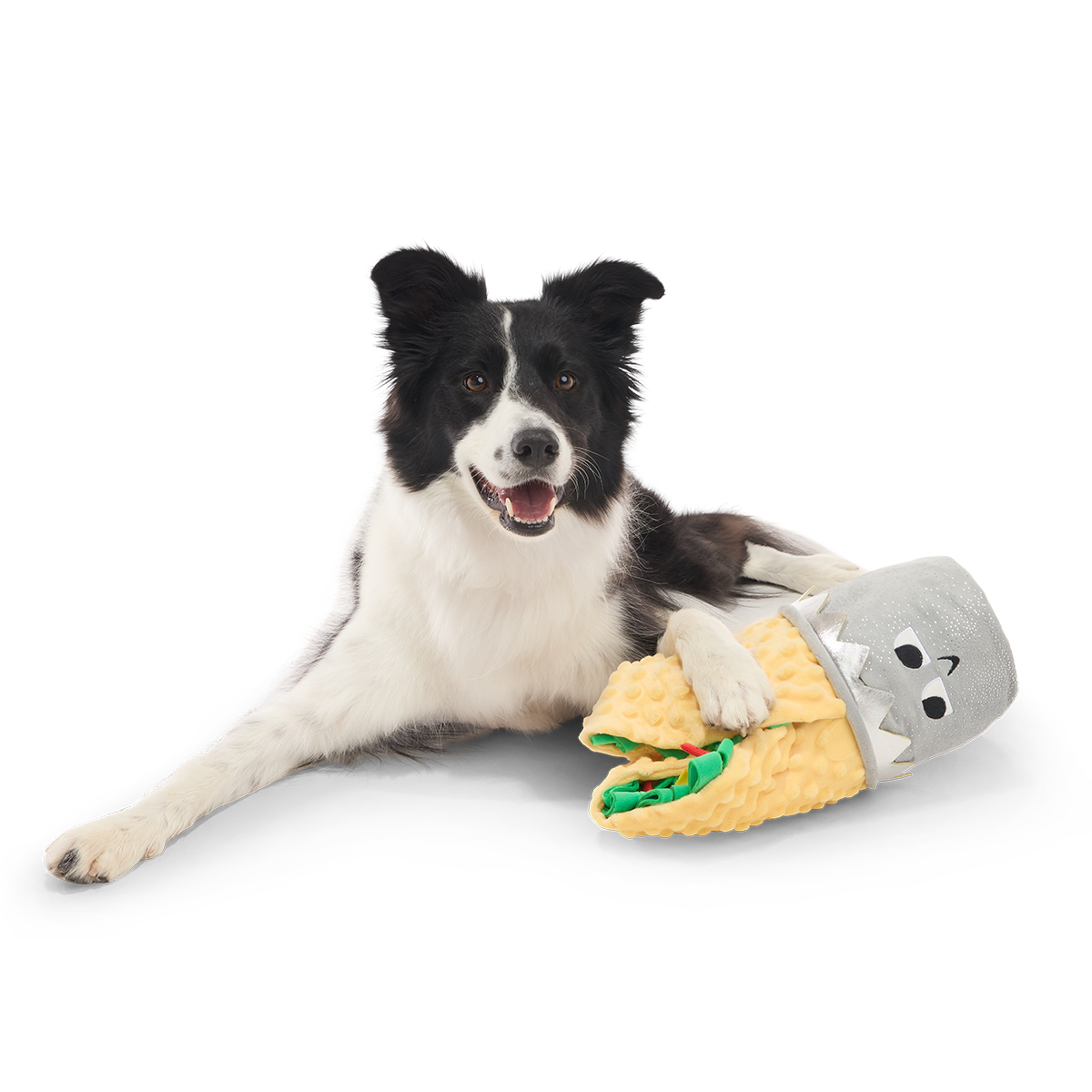 Extra-Snuffed Burrito Plush Extra-Large + Multi-Part + Enrichment Dog Toy