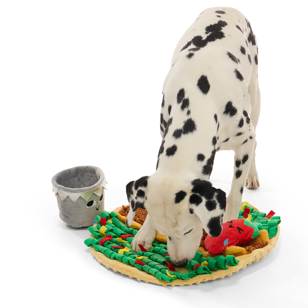 Extra-Snuffed Burrito Plush Extra-Large + Multi-Part + Enrichment Dog Toy