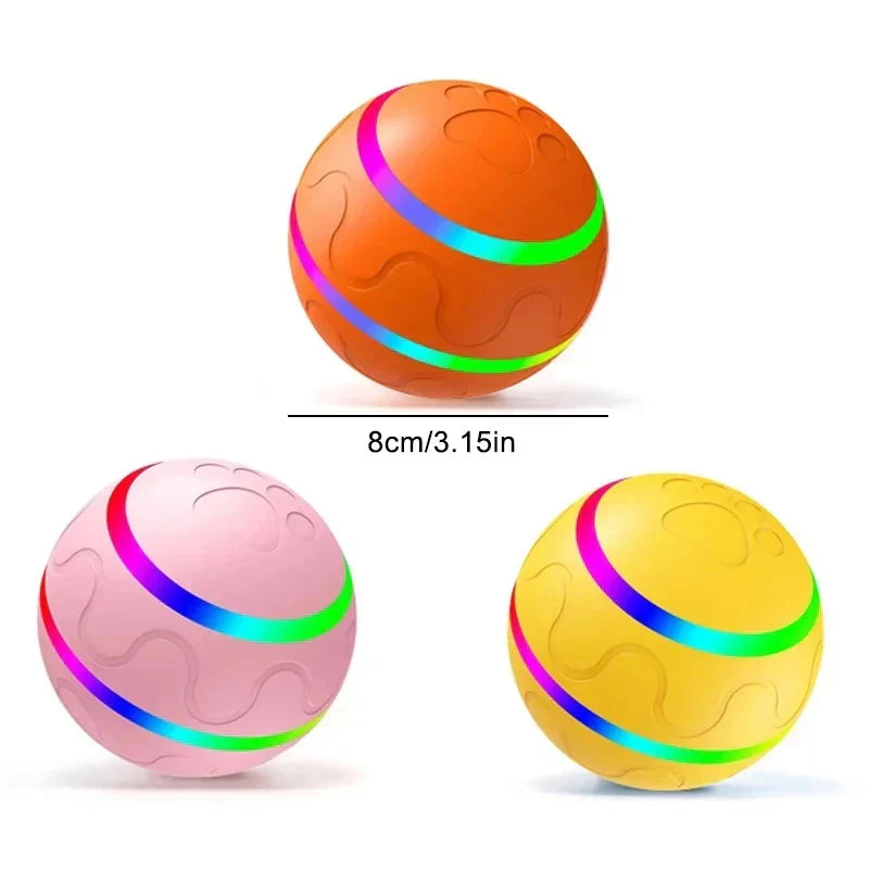 Self-rolling Dog Ball