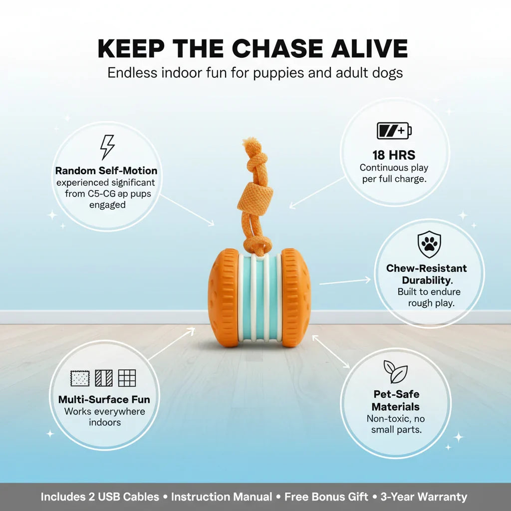 TailChase - Interactive Dog Toy