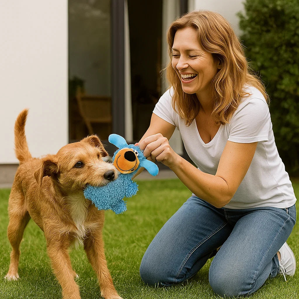 Squeaky Tooth Cleaning Toy