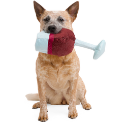Grrrrande Vino Plush Extra-Large + Tug Dog Toy