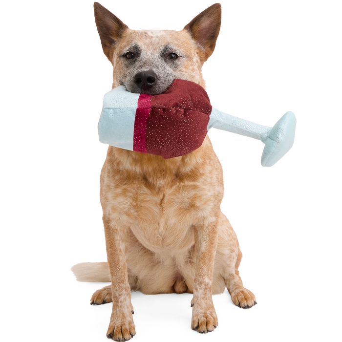 Grrrrande Vino Plush Extra-Large + Tug Dog Toy