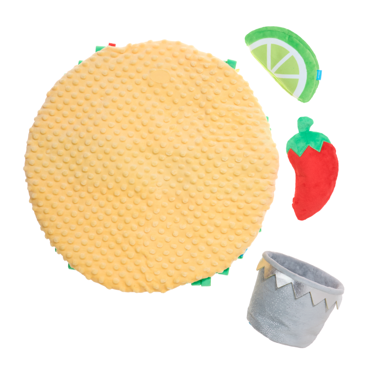 Extra-Snuffed Burrito Plush Extra-Large + Multi-Part + Enrichment Dog Toy