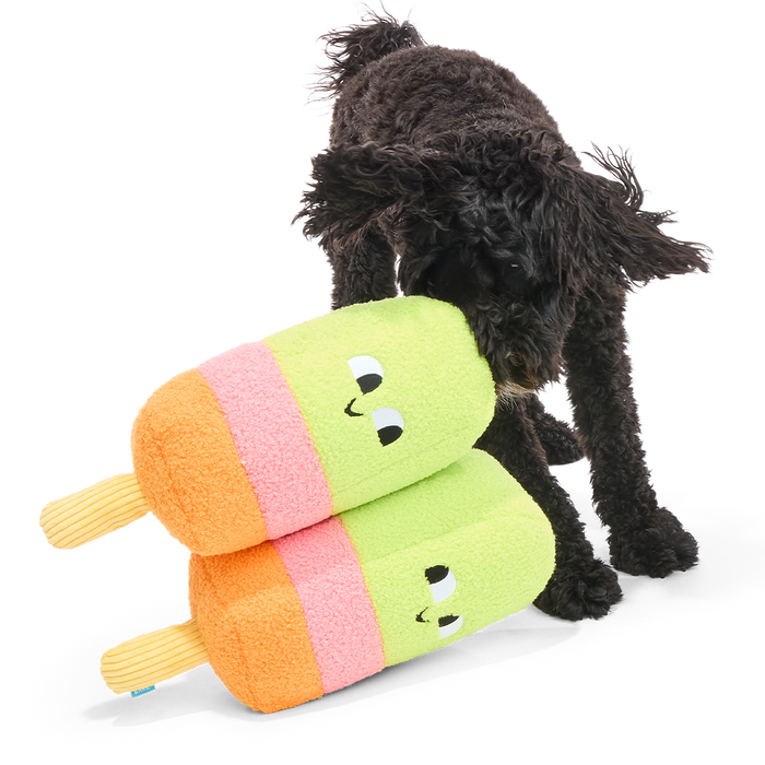 Big Ice Pop Plush Extra-Large + Tug Dog Toy