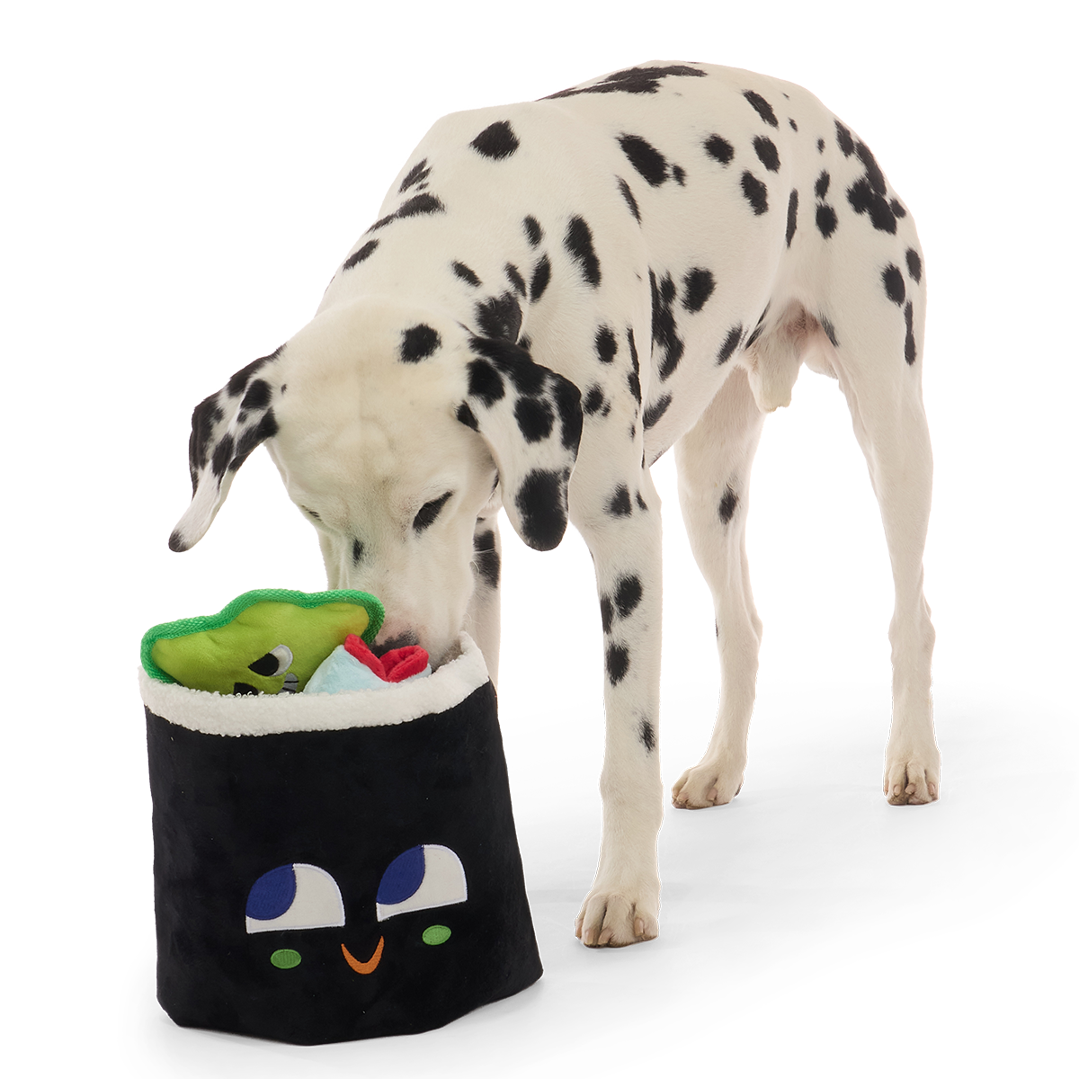 Chewshi Roll Snuffle Mat Plush Extra-Large + Multi-Part + Enrichment Dog Toy