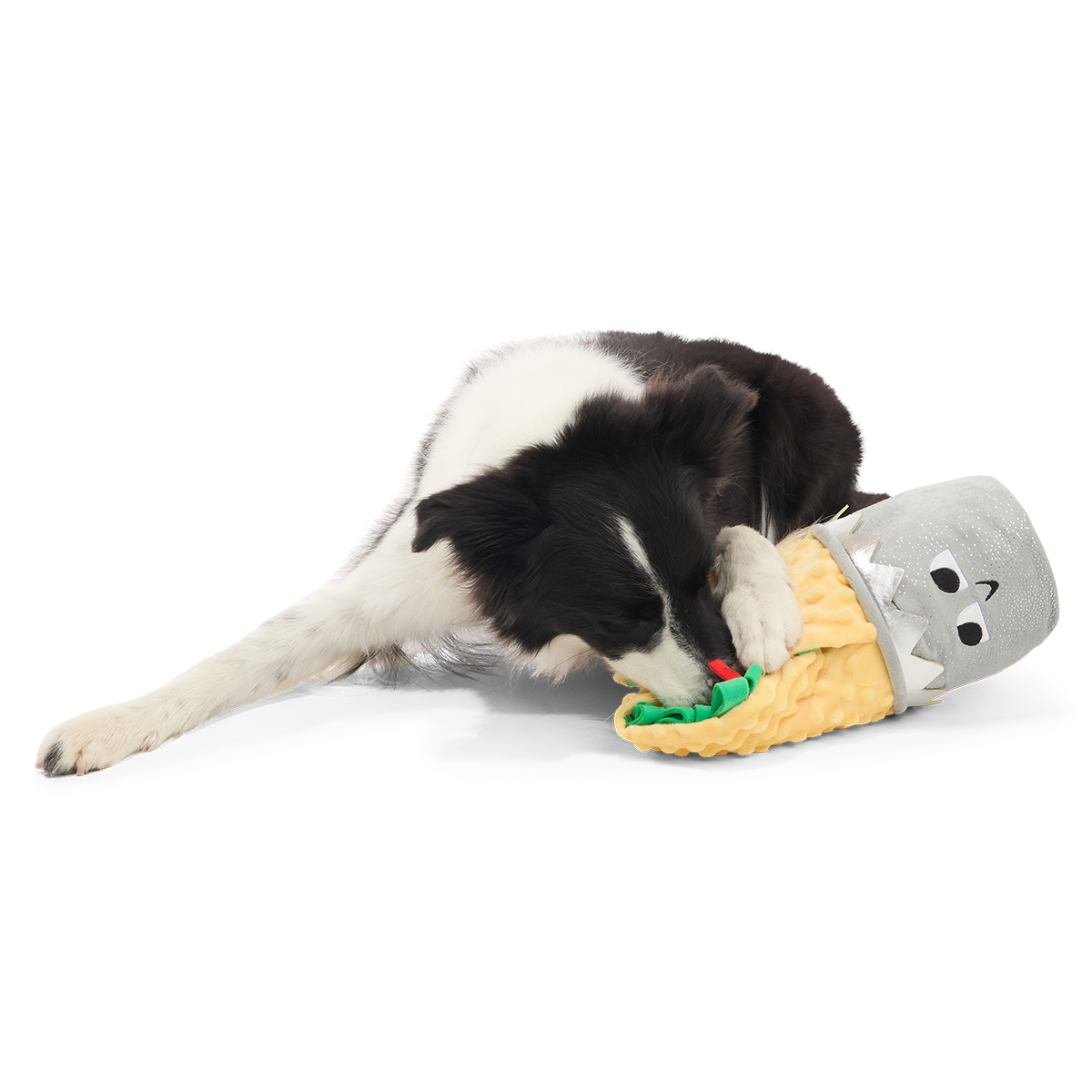 Extra-Snuffed Burrito Plush Extra-Large + Multi-Part + Enrichment Dog Toy
