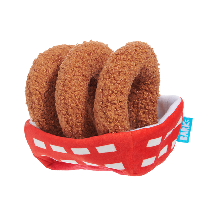 Onion Flings Plush Tug + Enrichment Dog Toy