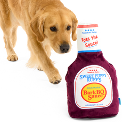 Big Dog BarkBQ Sauce Plush Extra-Large Dog Toy