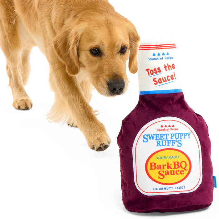 Big Dog BarkBQ Sauce Plush Extra-Large Dog Toy