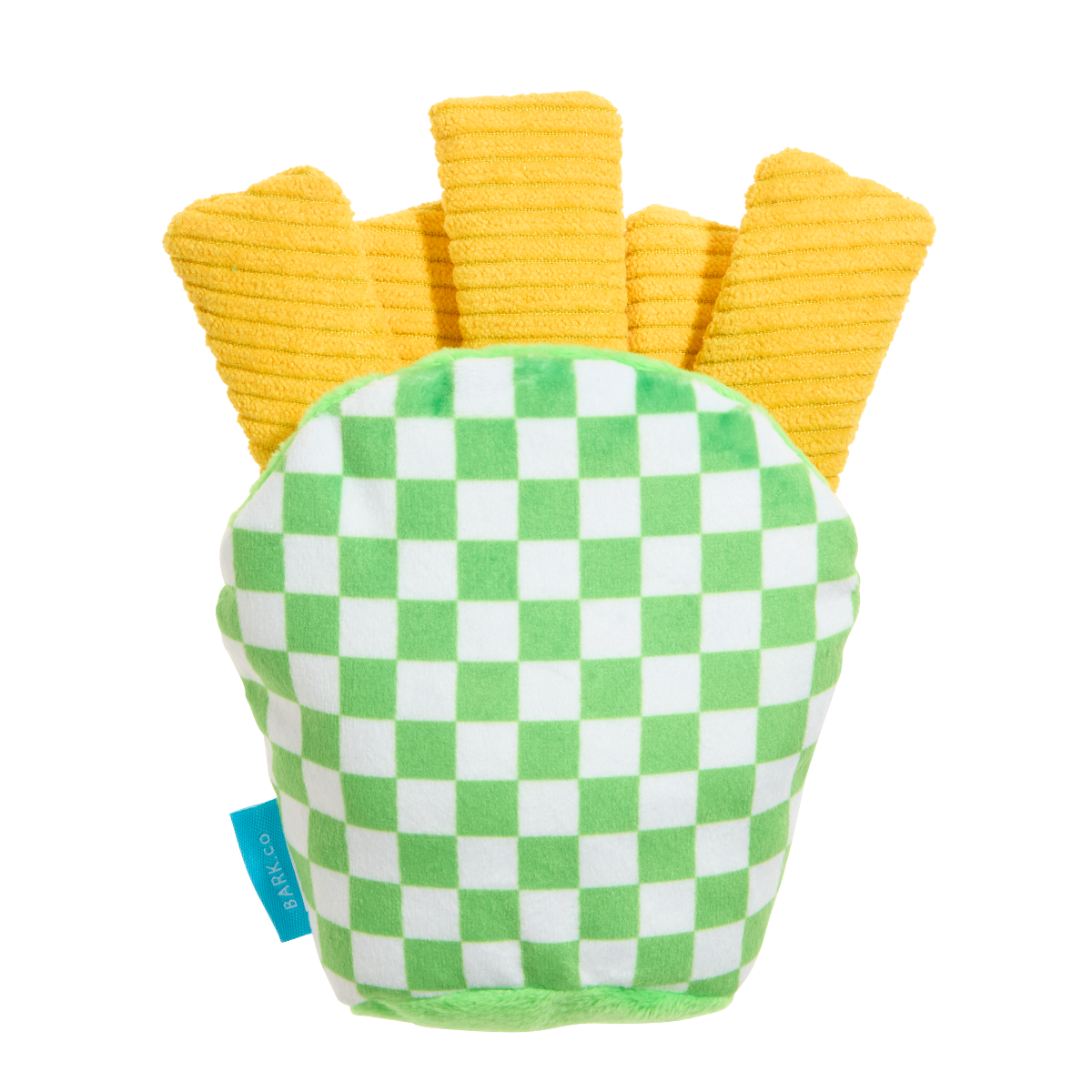 Crinkle Mutt Fries Plush Tug + Enrichment Dog Toy