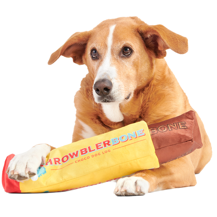 ThrowblerBone Plush Extra-Large + Multi-Part + Enrichment Dog Toy